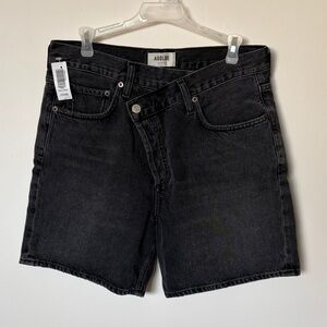 Agolde • Black Denim • Shorts • 28